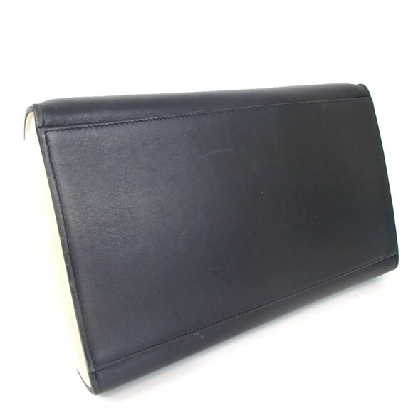 Authentic CELINE Trapeze 2WAY Handbag leather [Used] - Picture 4 of 14